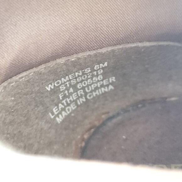 Sperry Harlow Suede Wedge Booties brown womens size 6 - Picture 9 of 9